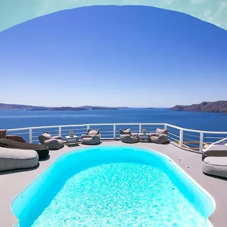 Luxury Santorini Ocean Breeze 2 Bedrooms Sea Caldera View Jacuzzi Plunge Oia