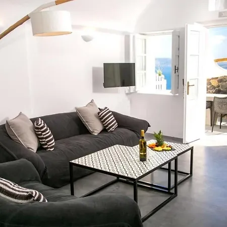 Villa Luxury Santorini Ocean Breeze 2 Bedrooms Sea & Caldera Views Tholos (Santorini)