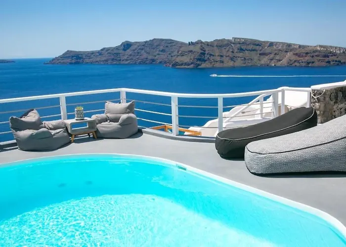 Luxury Santorini Ocean Breeze 2 Bedrooms Sea & Caldera Views * Tholos (Santorini)