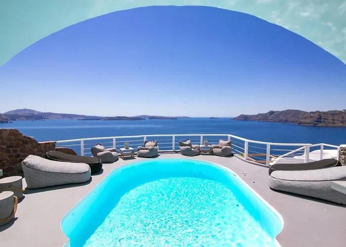 Luxury Santorini Ocean Breeze 2 Bedrooms Sea & Caldera Views * Tholos (Santorini)